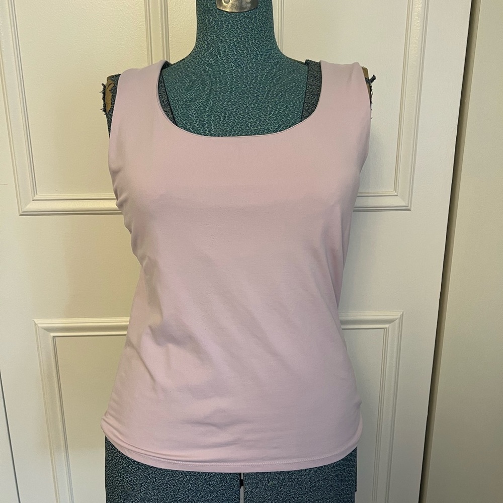 Zara basic tank in light pink